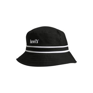 LEVI'S ® Plážová osuška  čierna / biela