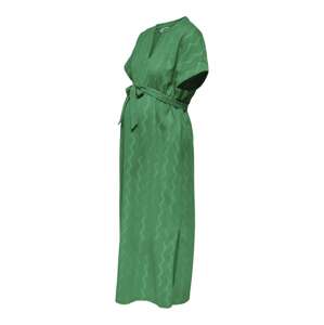 Only Maternity Košeľové šaty 'DIA'  zelená