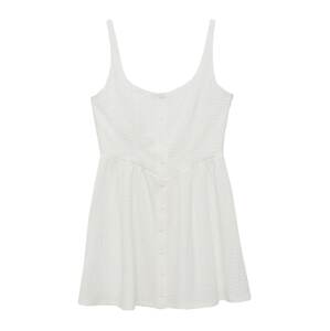 MANGO Košeľové šaty 'Milk'  biela