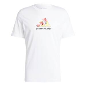 ADIDAS PERFORMANCE Funkčné tričko 'Germany Football Fan'  limetková / svetločervená / čierna / biela