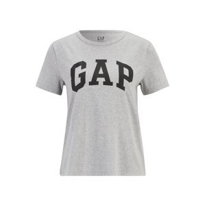 Gap Petite Tričko  sivá / čierna
