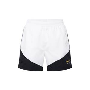 Nike Sportswear Nohavice 'AIR'  žltá / čierna / biela