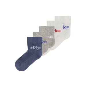 ADIDAS PERFORMANCE Ponožky  námornícka modrá / sivá melírovaná / červená / biela