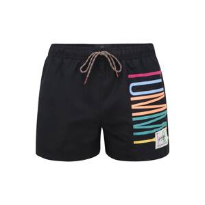 Tommy Hilfiger Underwear Plavecké šortky  kobaltovomodrá / svetlomodrá / žltá / broskyňová / ružová