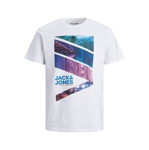 Jack & Jones Junior Tričko 'Urban-City'  zmiešané farby / biela