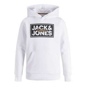 Jack & Jones Junior Mikina  hnedá / čierna / biela