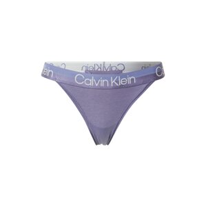 Calvin Klein Underwear Tangá  dymovo modrá / svetlosivá / svetlofialová