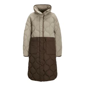 JJXX Zimný kabát 'JXLENORA'  béžová / hnedá