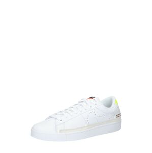 Nike Sportswear Nízke tenisky 'Blazer X'  krémová / neónovo žltá / biela