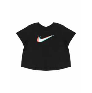 Nike Sportswear Tričko  nebesky modrá / svetločervená / čierna / biela