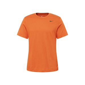 NIKE Funkčné tričko  jedľová / oranžová
