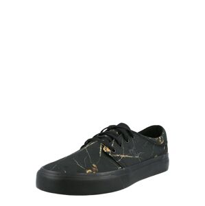 DC Shoes Nízke tenisky 'TRASE'  svetlozelená / svetlooranžová / čierna