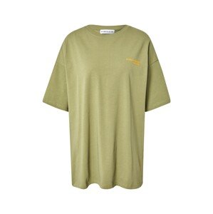Karo Kauer Oversize tričko 'Rosie'  žltá / pastelovo zelená