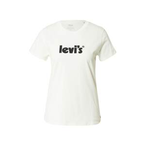 LEVI'S Tričko 'THE PERFECT TEE NEUTRALS'  čierna / biela