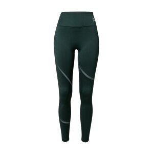 PUMA Športové nohavice 'Exhale'  smaragdová / strieborná / biela