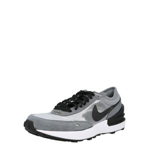 Nike Sportswear Športová obuv 'Waffle One'  sivá / čierna / biela