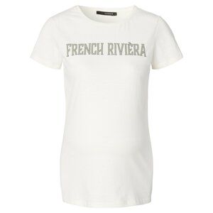 Supermom Tričko 'French Rivera'  sivá / biela