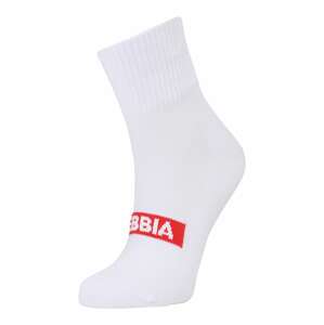 NEBBIA Ponožky 'EXTRA MILE'  červená / biela