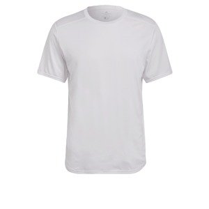 ADIDAS SPORTSWEAR Funkčné tričko 'Designed 4 Running'  sivá / biela