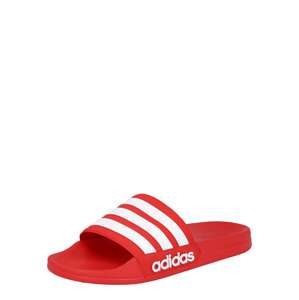 ADIDAS SPORTSWEAR Plážové / kúpacie topánky 'Adilette Shower'  červená / biela