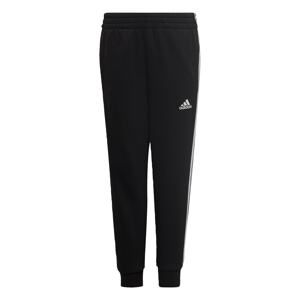 ADIDAS SPORTSWEAR Športové nohavice 'Essential 3-Stripes'  čierna / biela
