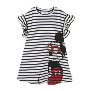 Desigual Šaty 'Mickey'  červená / čierna / biela
