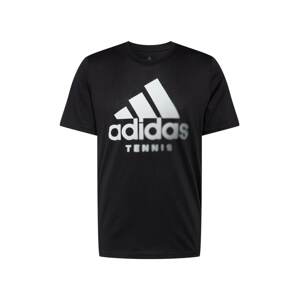 ADIDAS PERFORMANCE Funkčné tričko 'Aeroready Graphic'  čierna / biela