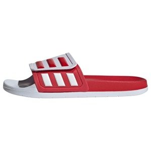 ADIDAS SPORTSWEAR Plážové / kúpacie topánky 'Adilette TND'  sivá / červená / biela