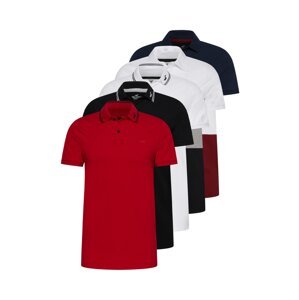 HOLLISTER Tričko  námornícka modrá / sivá melírovaná / červená / čierna / biela