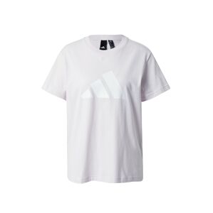 ADIDAS PERFORMANCE Funkčné tričko 'Future Icons'  pastelovo fialová / čierna / biela