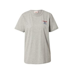 Hummel Funkčné tričko 'Dayton'  námornícka modrá / sivá melírovaná / červená