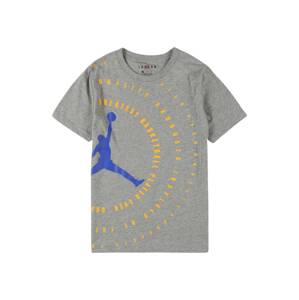 Jordan Tričko 'JUMPMAN RINGS'  indigo / zlatá žltá / sivá melírovaná