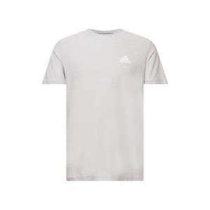 ADIDAS SPORTSWEAR Funkčné tričko 'Aeroready Designed To Move Stretch'  sivá / biela