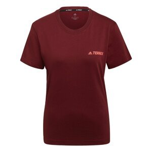 ADIDAS TERREX Funkčné tričko  ružová / červená