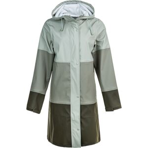 Weather Report Outdoorový kabát 'AGNETA W'  sivá / zelená
