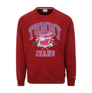 Tommy Jeans Plus Mikina  zmiešané farby / čerešňová