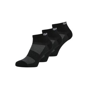 Reebok Sport Športové ponožky  sivá / čierna