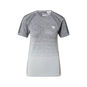 Hummel Funkčné tričko 'GG12'  sivá / sivá melírovaná / čierna