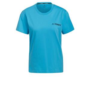 ADIDAS TERREX Funkčné tričko 'Mountain Fun'  modrá
