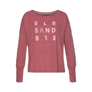 Elbsand Tričko  sivá / ružová / malinová