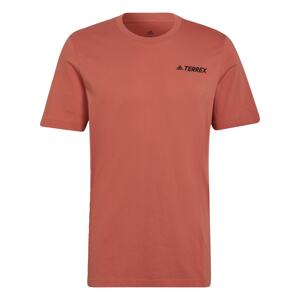 ADIDAS TERREX Funkčné tričko 'TERREX Mountain'  oranžová / čierna