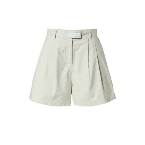 Reebok Classics Plisované nohavice  svetlomodrá / sivá / biela