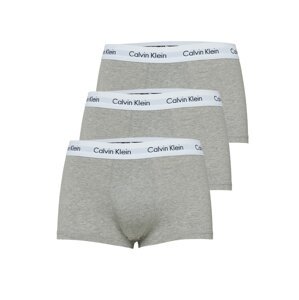 Calvin Klein Underwear Boxerky  tmavosivá / sivá melírovaná / biela