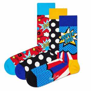 Happy Socks Ponožky 'Super Dad'  zmiešané farby