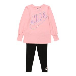 Nike Sportswear Set  ružová / čierna / strieborná