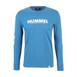 Hummel Funkčné tričko 'Legacy'  modrá / biela