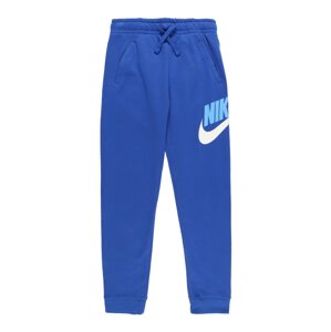 Nike Sportswear Nohavice  kráľovská modrá / nefritová / biela