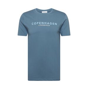 Lindbergh Tričko 'Copenhagen'  dymovo modrá / svetlomodrá / biela