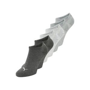 PUMA Ponožky  svetlosivá / tmavosivá / sivá melírovaná