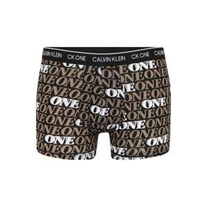 Calvin Klein Underwear Boxerky  svetlohnedá / čierna / biela